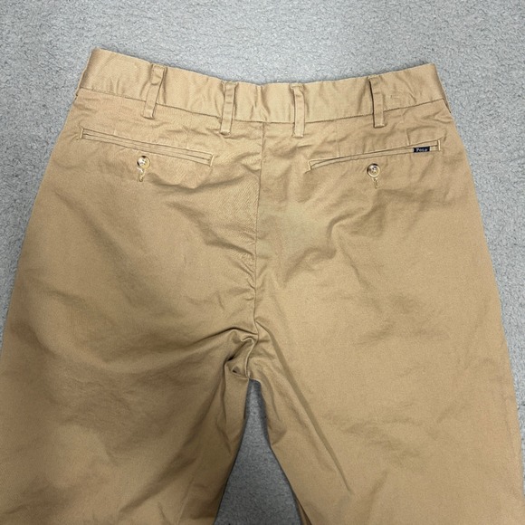 Polo Ralph Lauren Khaki Chino Pants Mens Size 30x32 Stretch Classic Fit Preppy - Picture 13 of 15